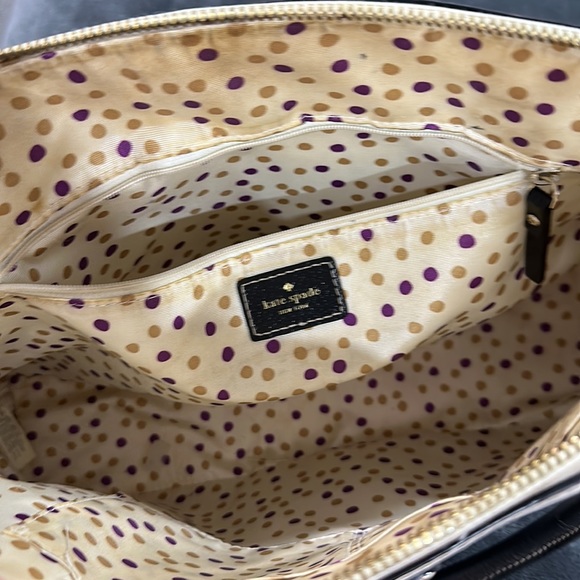 White/black Kate spade purse - Picture 2 of 3